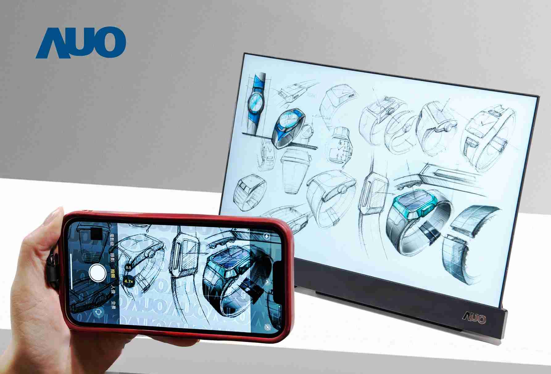 森林舞会16吋防窥显示器，，采用人眼无法察觉、、、相机拍摄时才显现的隐藏式水印技术，，，未来可结合AI镜头侦测周围环境，，，实时开启或关闭水印，，，大幅提升在公共场域使用显示器的安全性